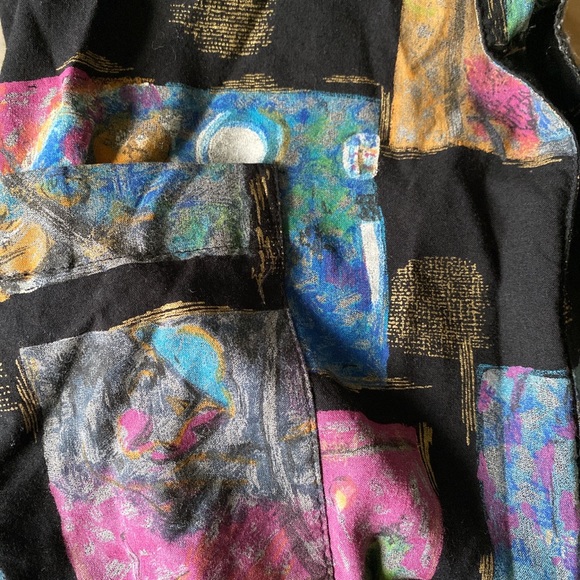 Funky fun vintage blazer! Women’s Size M, super cool retro pattern - Picture 3 of 4